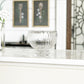 Clear Glass Pedestal Bowl