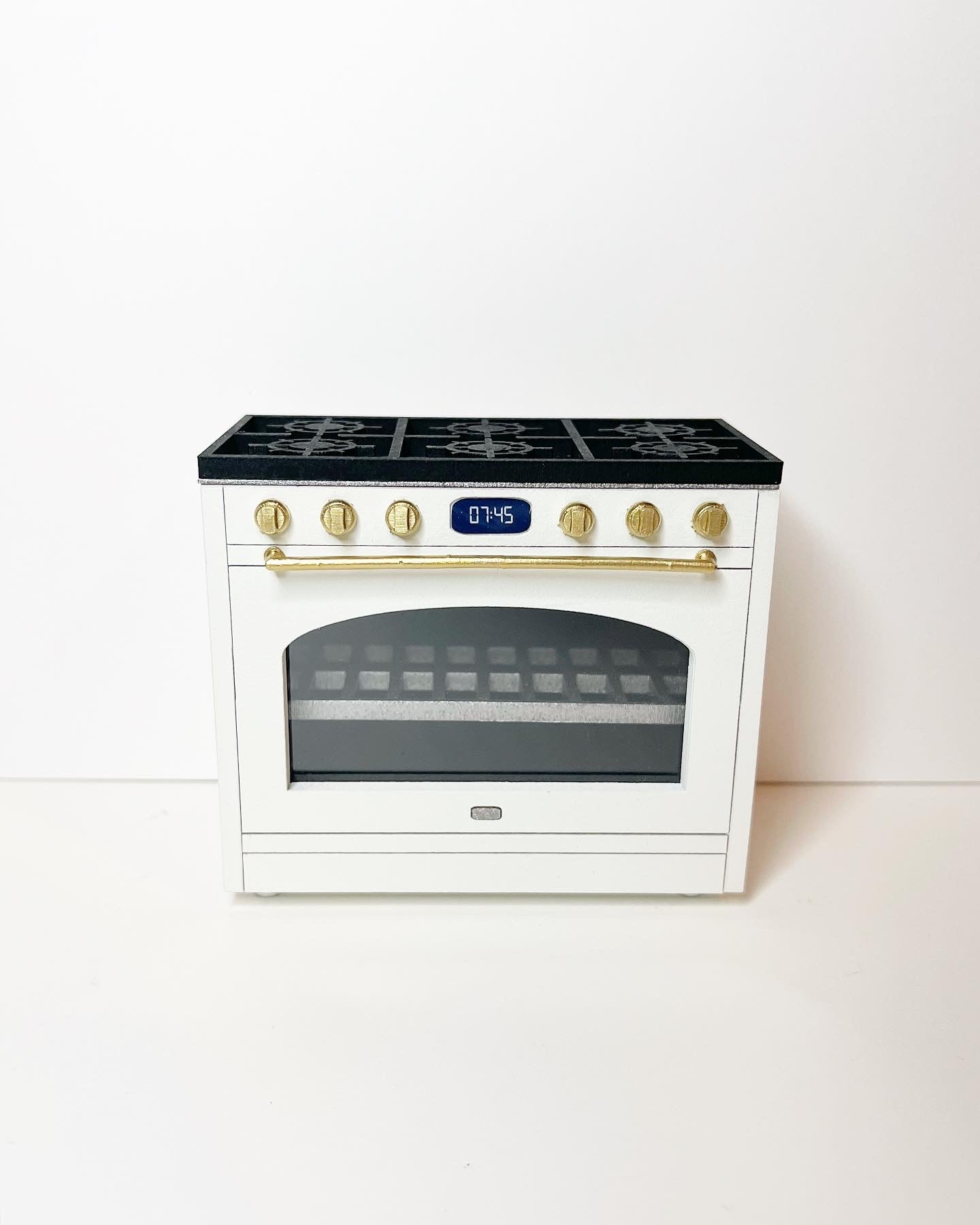 Custom Painted Stove | White