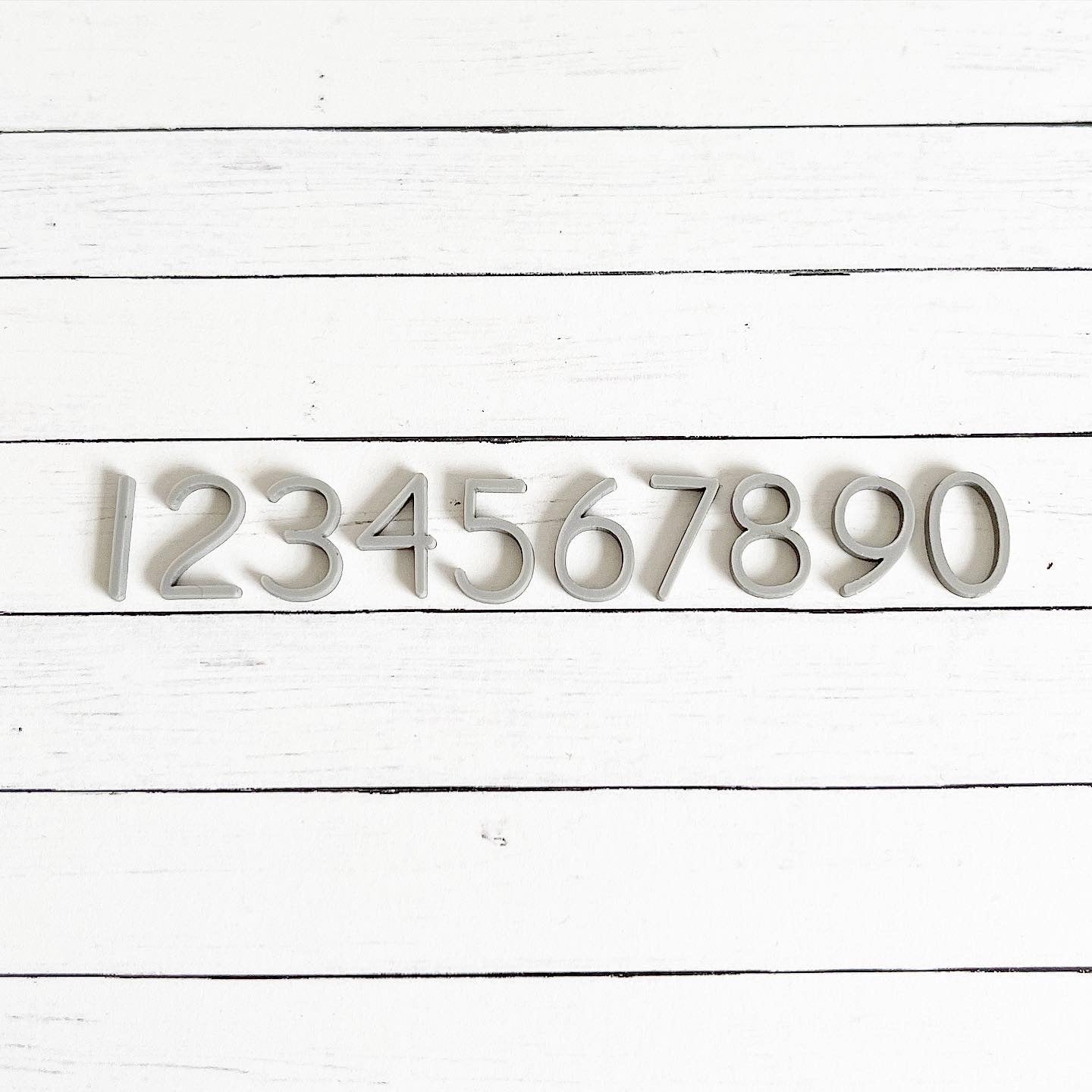 House Numbers, Modern