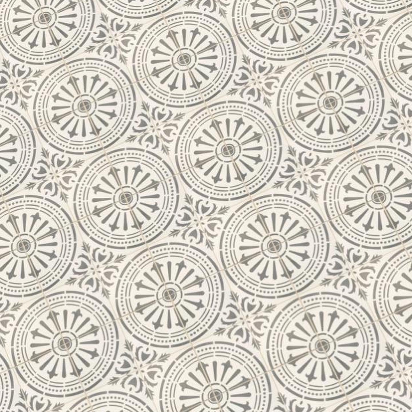 Grey and White Tile