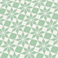 Modern Mint and White Paper Tile