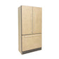 Modern Fridge with One Drawer