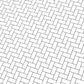 White Herringbone Subway Paper Tile