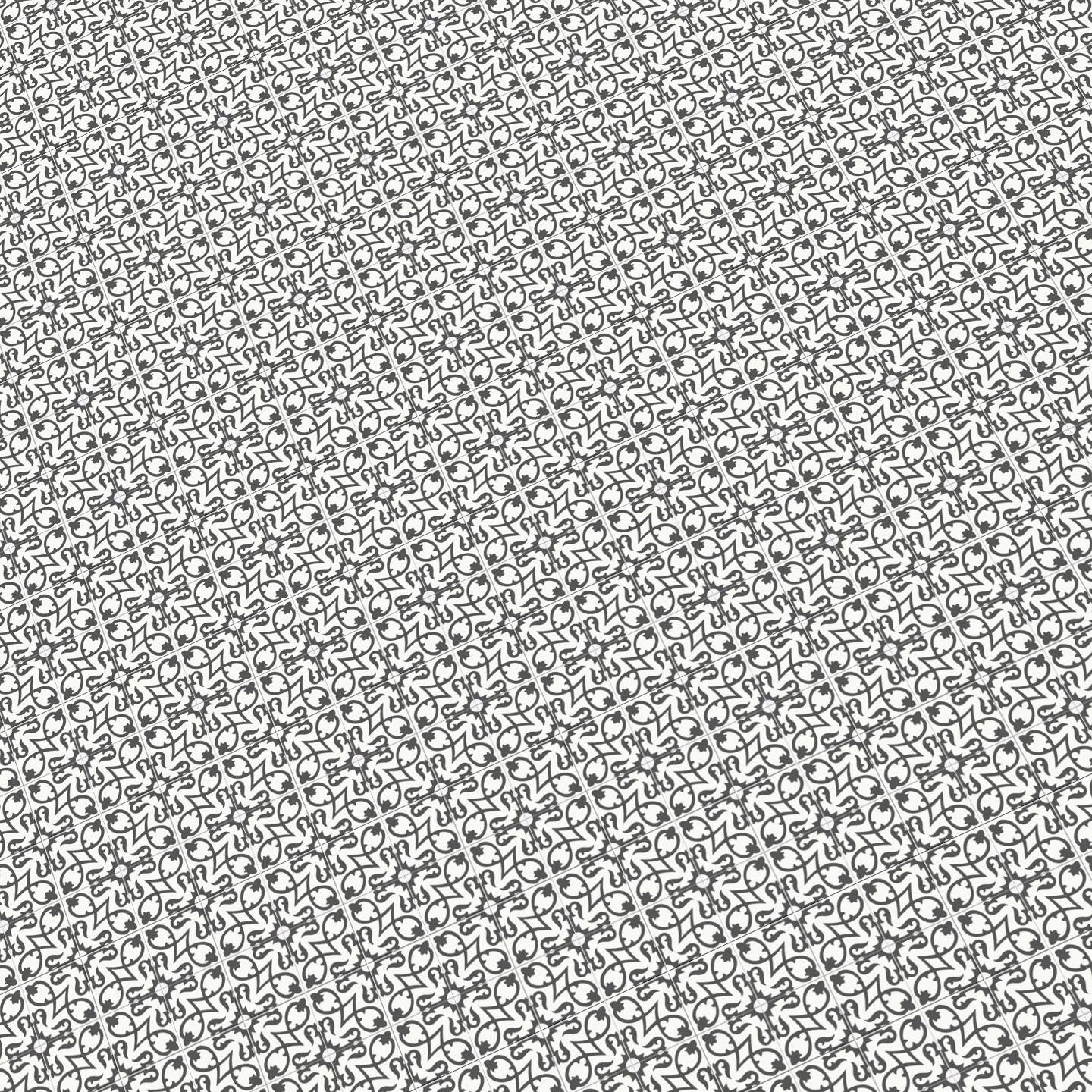 Black and White Contemporary Paper Tile