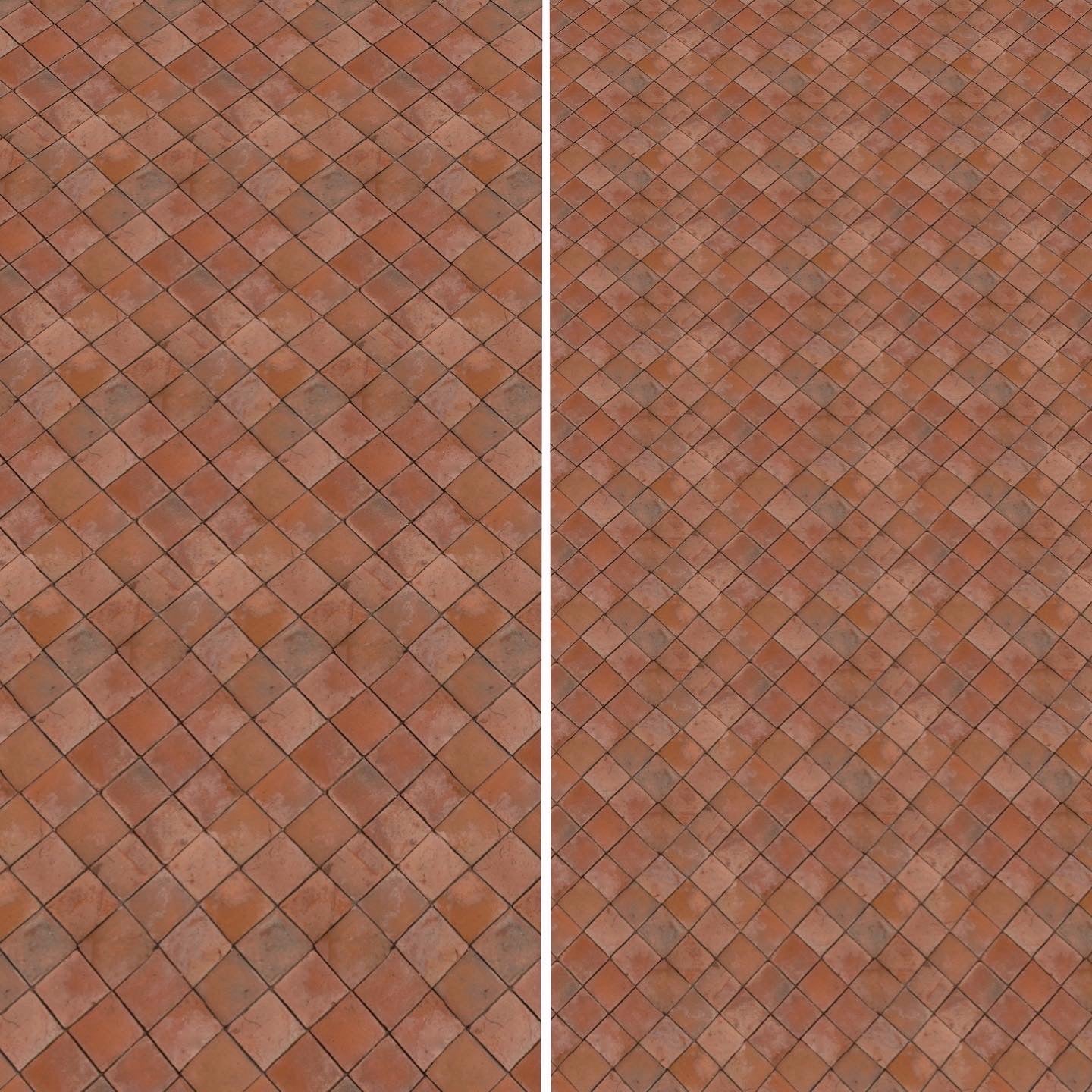 Red Paver Flooring