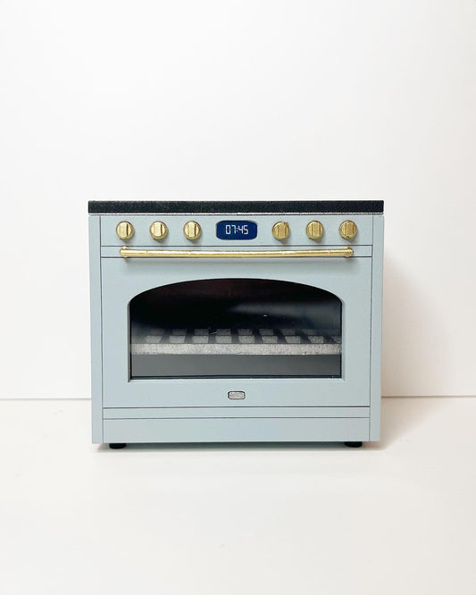 Custom Painted Stove | Powder Blue