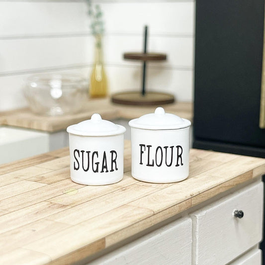 Sugar and Flour Canister Set