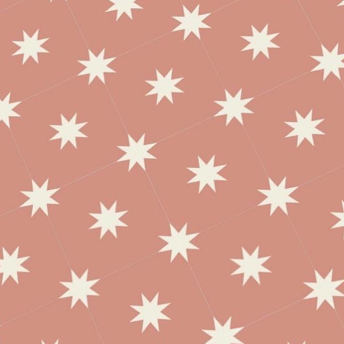 Pink and White Tile