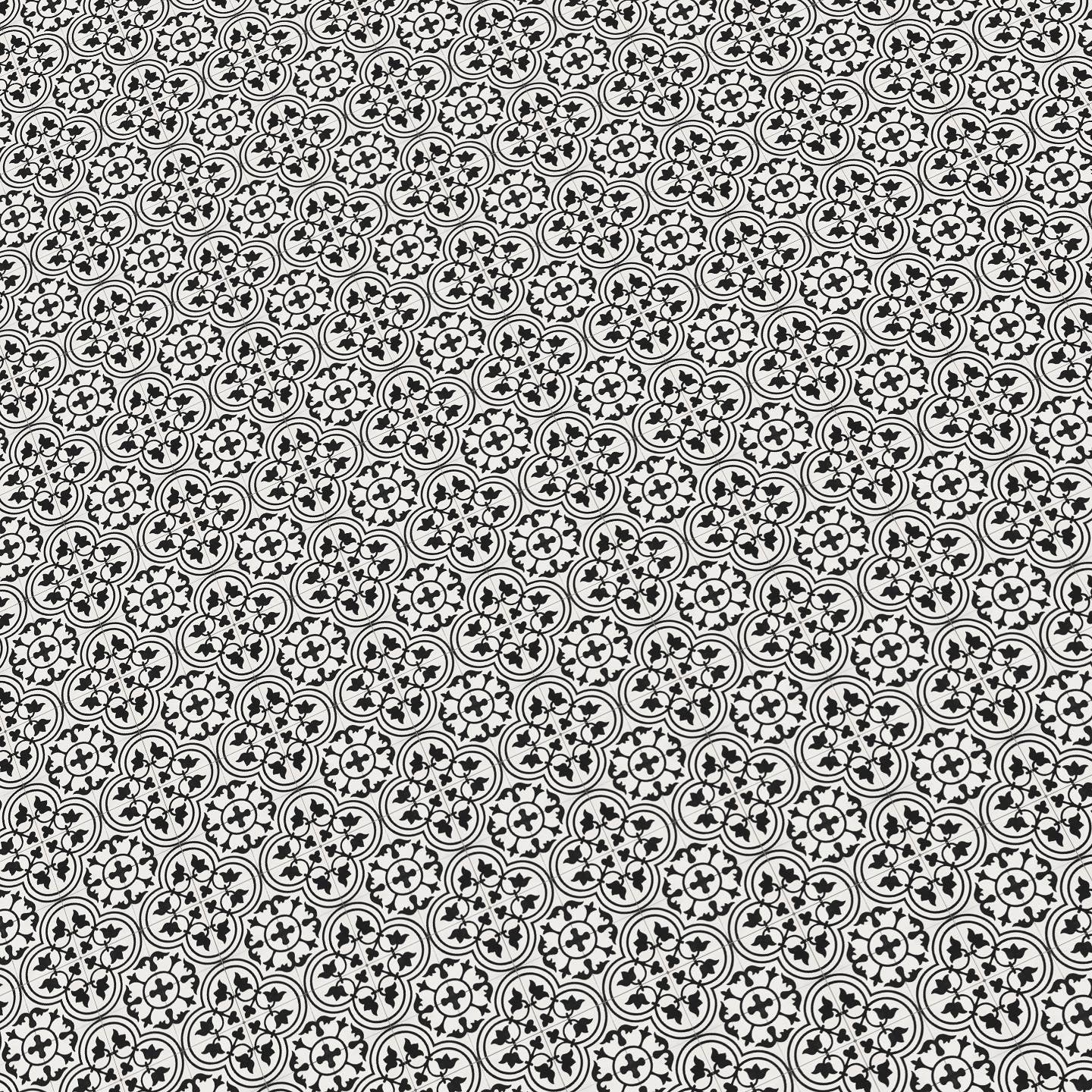 Contemporary Black Paper Tile