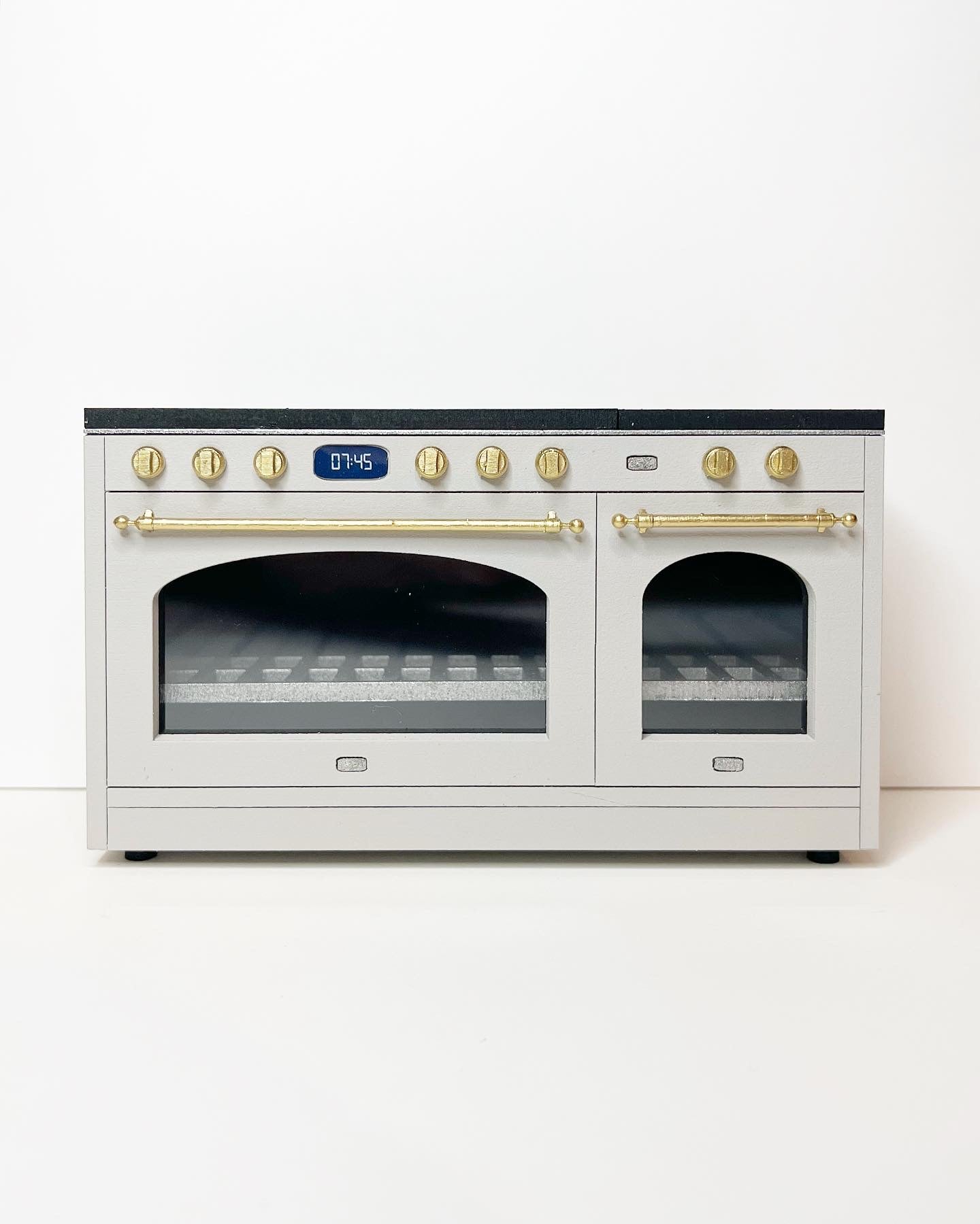 Custom Painted Stove | Grey