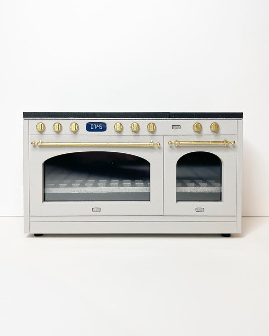 Custom Painted Stove | Grey