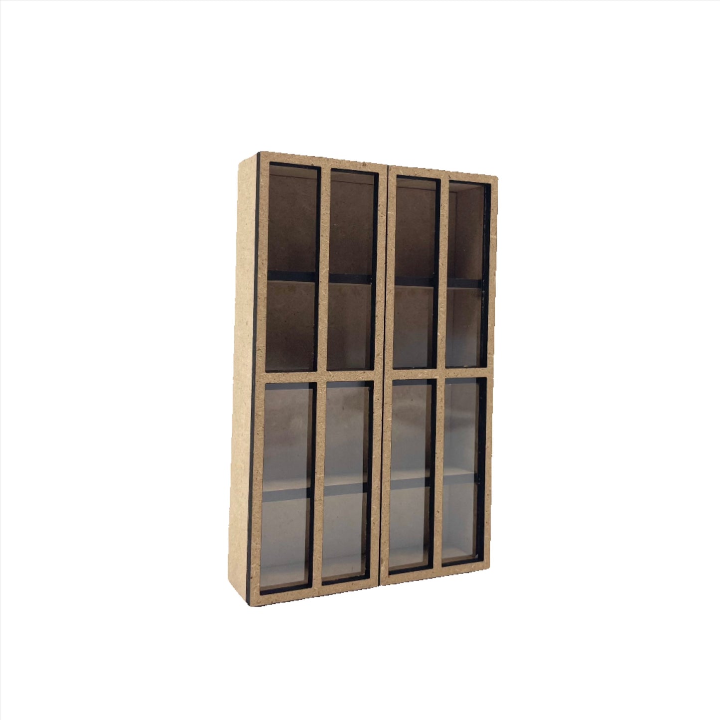 Double Upper Tall Cabinet, Cross