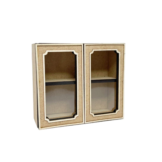 Double Upper Cabinet, French Country