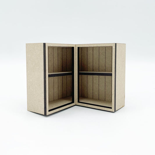 Corner Upper Cabinet, Farmhouse
