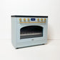 Custom Painted Stove | Powder Blue