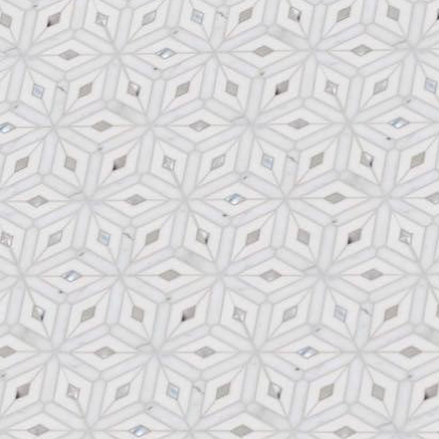 Marble Star Paper Tile