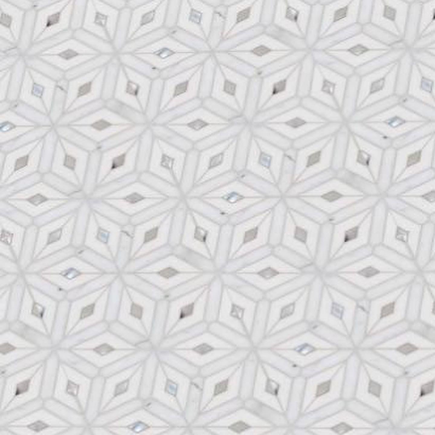Marble Star Paper Tile