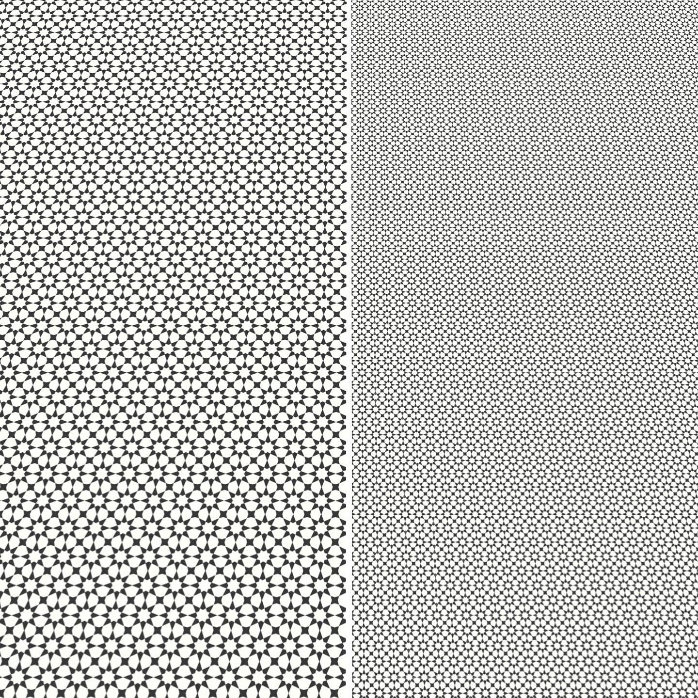 Black and White Tile