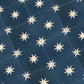Navy Blue Modern Star Paper Tile