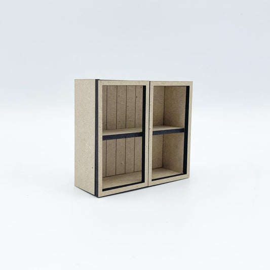Double Upper Cabinet, Farmhouse