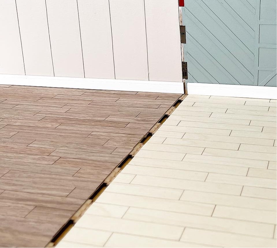 Peel and Stick Wood Flooring