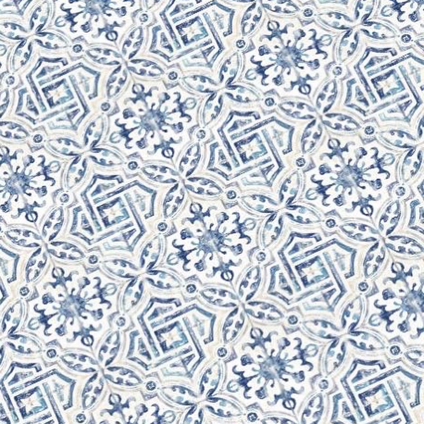 Blue and White Tile